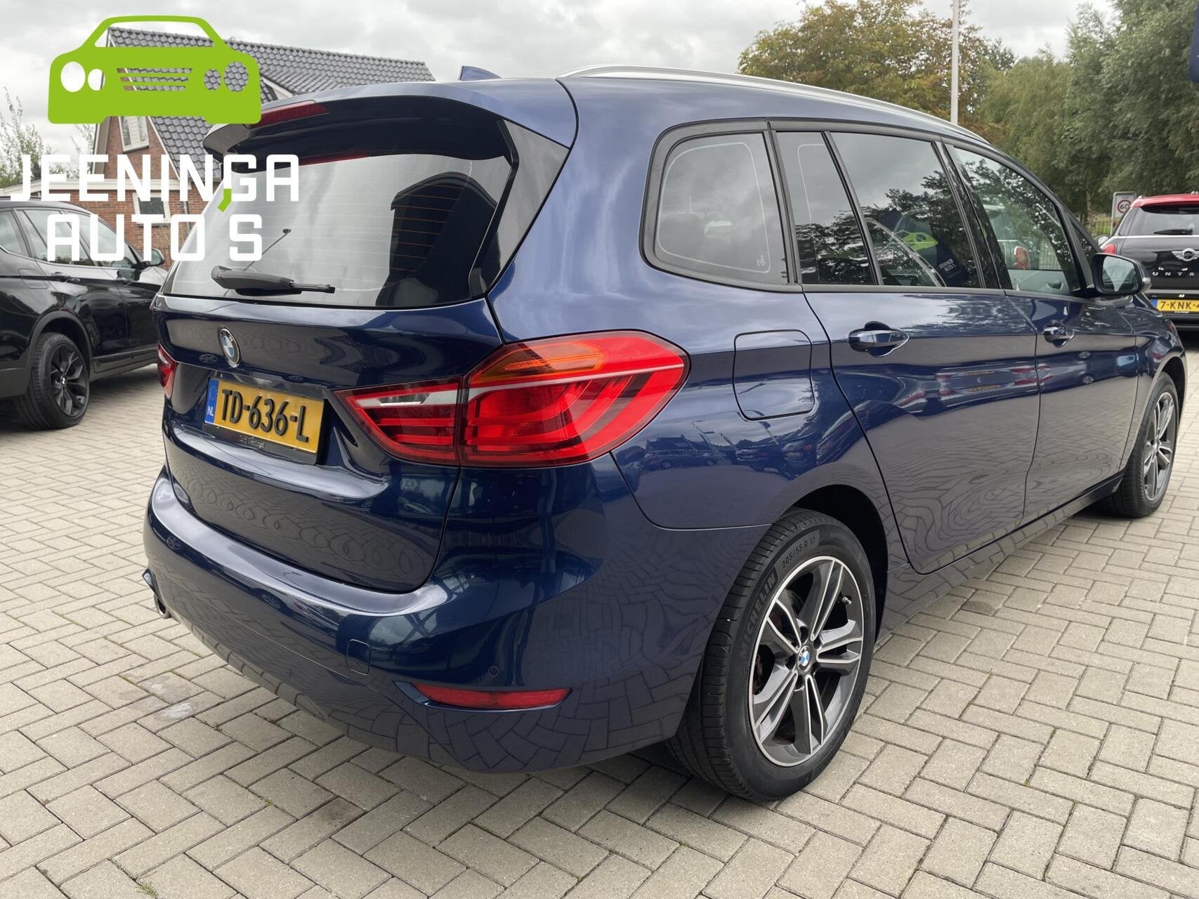 BMW 2-serie Gran Tourer 218i 7p. Corporate Lease Executive|N, Auto's, Stof, Gebruikt, 2-Serie Gran Tourer, Blauw