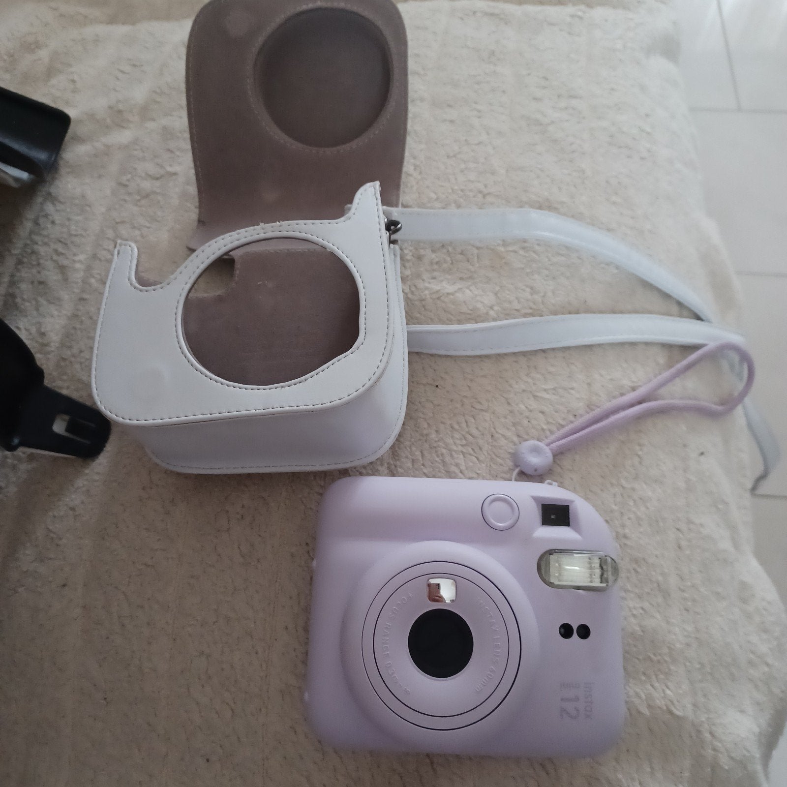 fuji instax mini 12 fotocamera  Inc tasje 52,50€, Audio, Tv en Foto, Ophalen of Verzenden, Polaroid, Fuji
