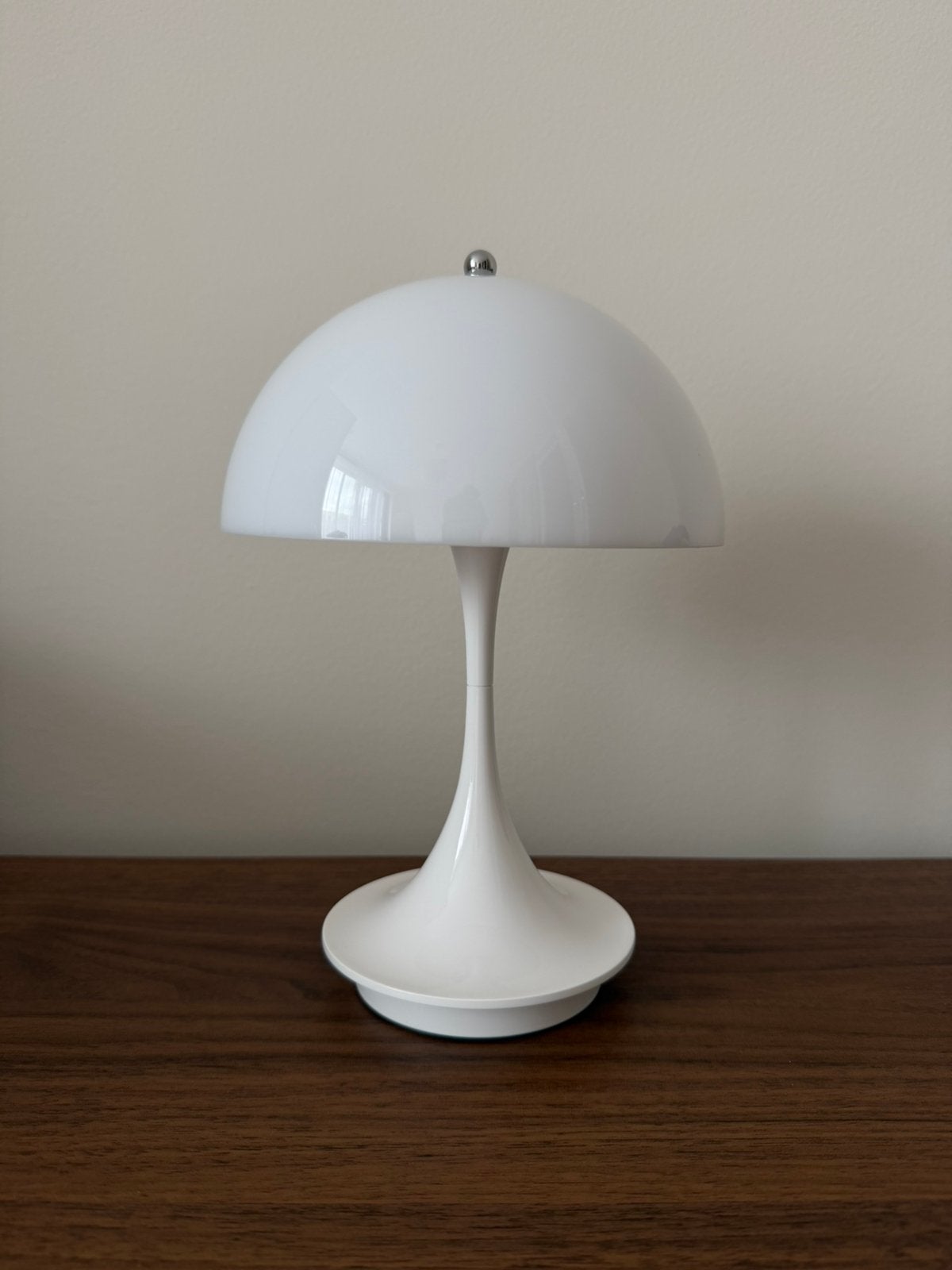 Louis Poulsen panthella 160 portable lamp V3 opaal, Huis en Inrichting, Lampen | Tafellampen, Wit, Ophalen of Verzenden, Gebruikt