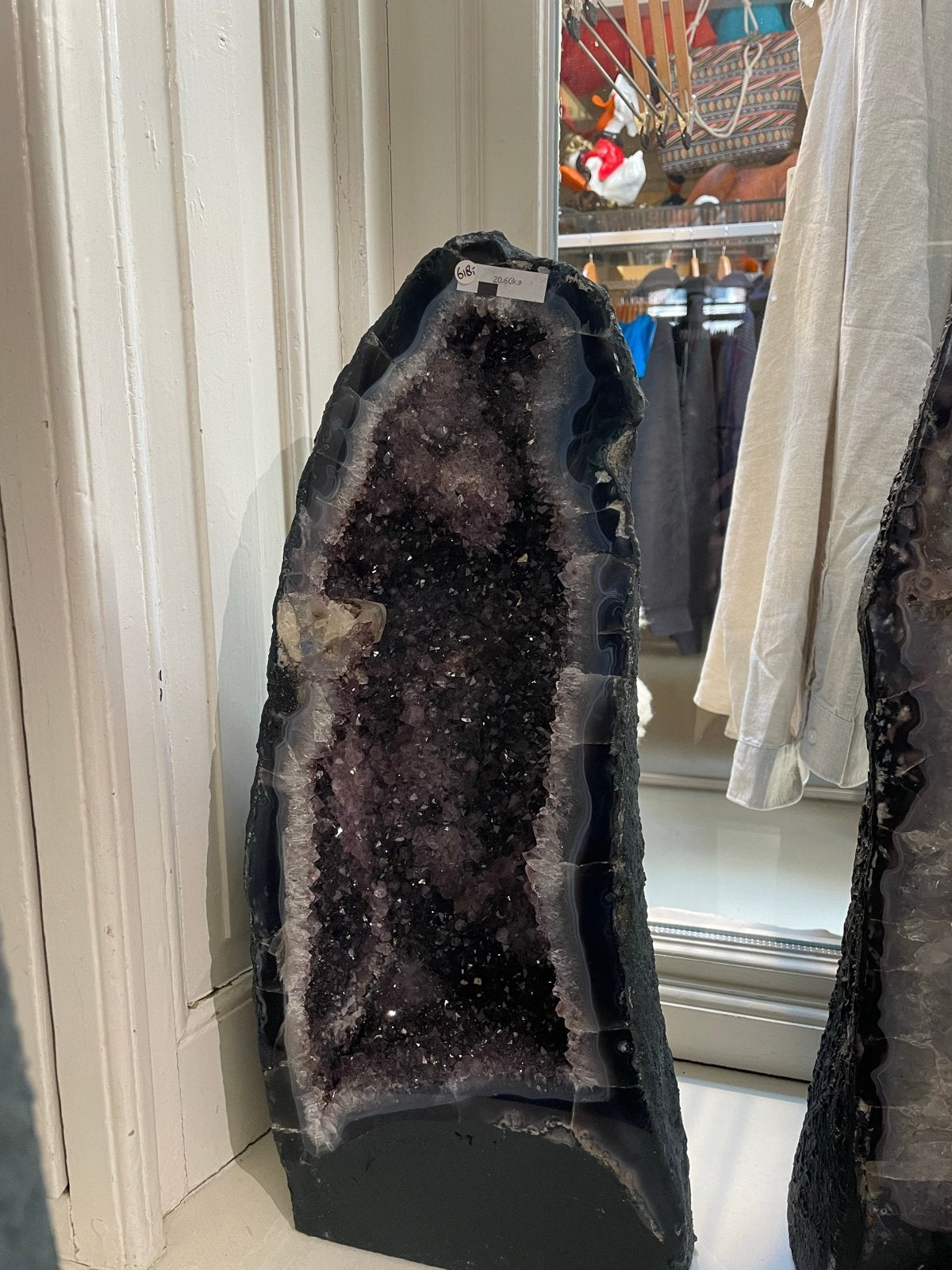 Amethist Geode - 20.60kg - 50% korting! Opruiming, Nieuw, Ophalen of Verzenden, X, X