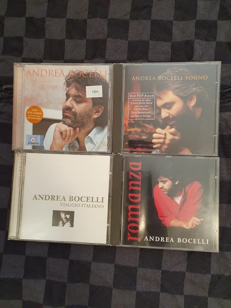 Andrea bocelli 4 cd's voor 2 euro partij collectie cd, Verzenden, Gebruikt