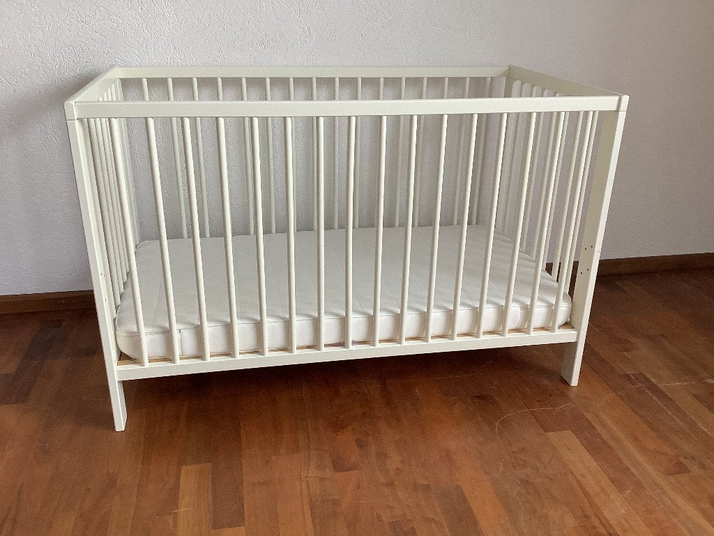 IKEA ledikant 60x120 met matras, Ophalen, Gebruikt, Ledikant