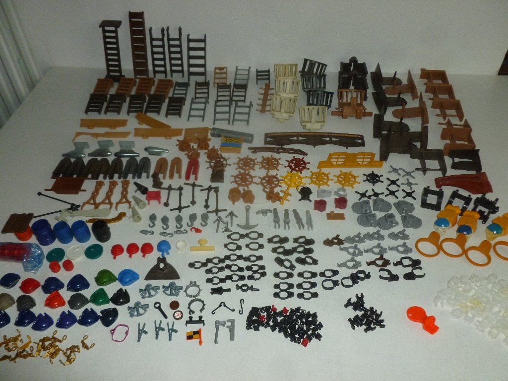 Playmobil Onderdelen Schepen+Piraten Prijs Per Stuk Vanaf, Ophalen of Verzenden, Gebruikt, Los playmobil