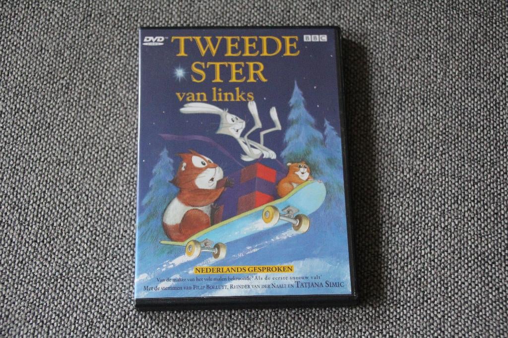 Originele DVD Tweede ster van links., Europees, Tekenfilm, Alle leeftijden, Ophalen of Verzenden