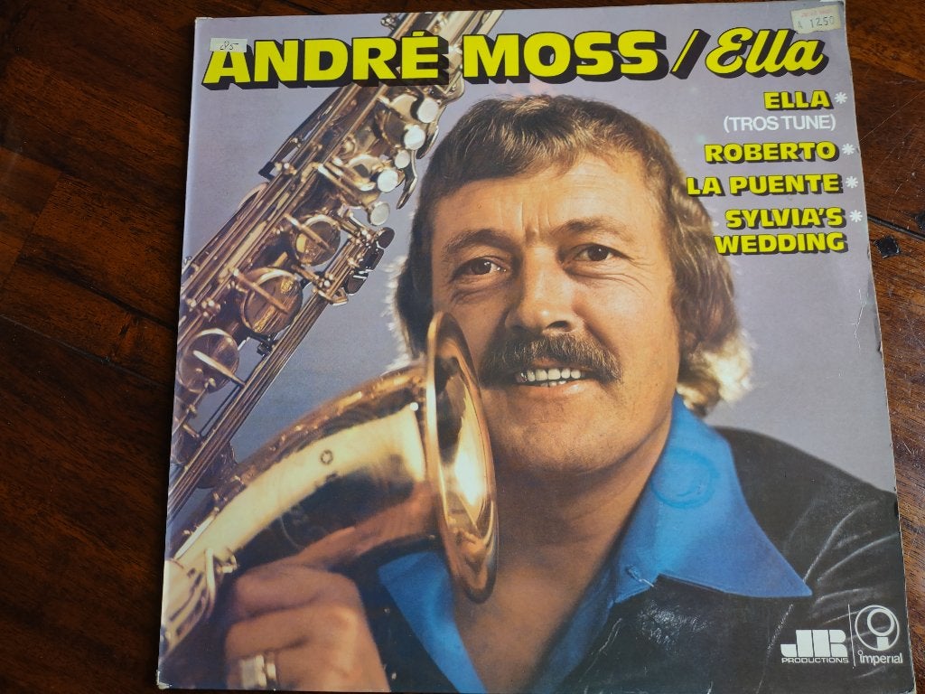 Saxofoon LP - André Moss - Ella, Ophalen of Verzenden, Zo goed als nieuw, 12 inch