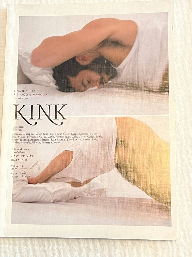 magazine kink 10th issue gay Paco & manolo, Verzenden, Gelezen, Muziek, Film of Tv