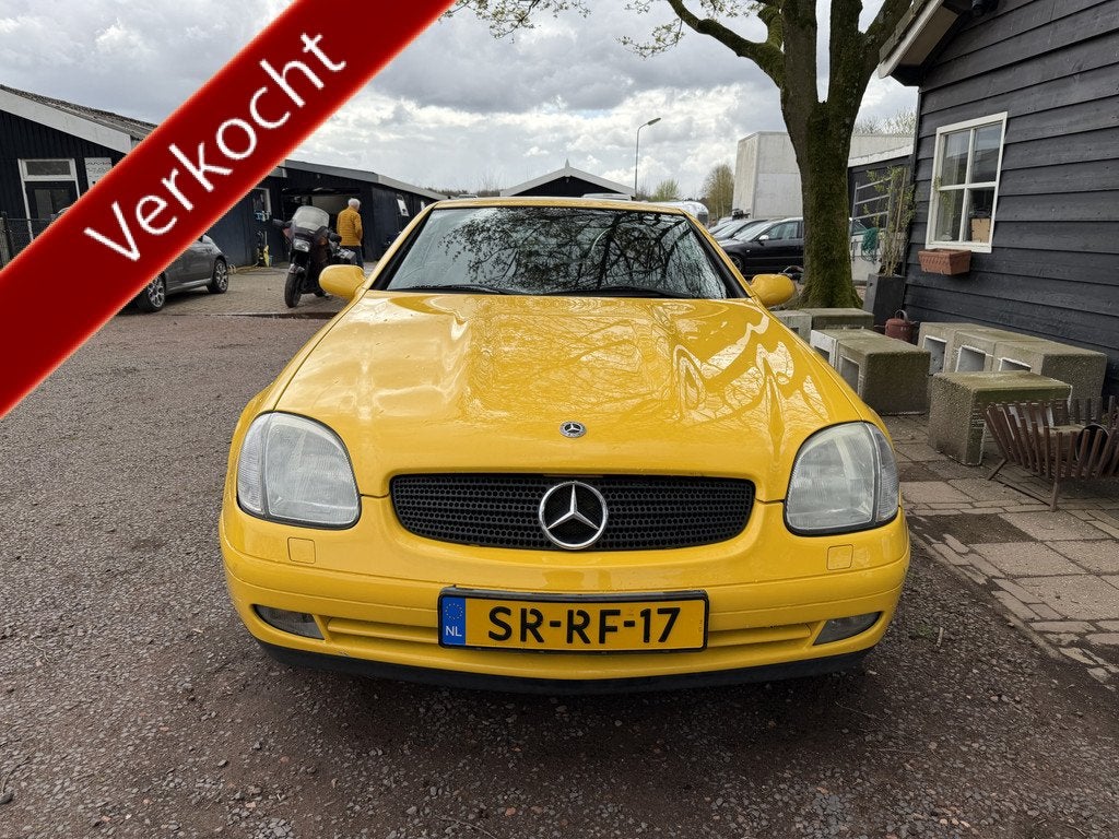 Mercedes-Benz SLK klasse 200 (bj 1998, automaat), Automaat, 1998 cc, Lederen bekleding, Cabriolet