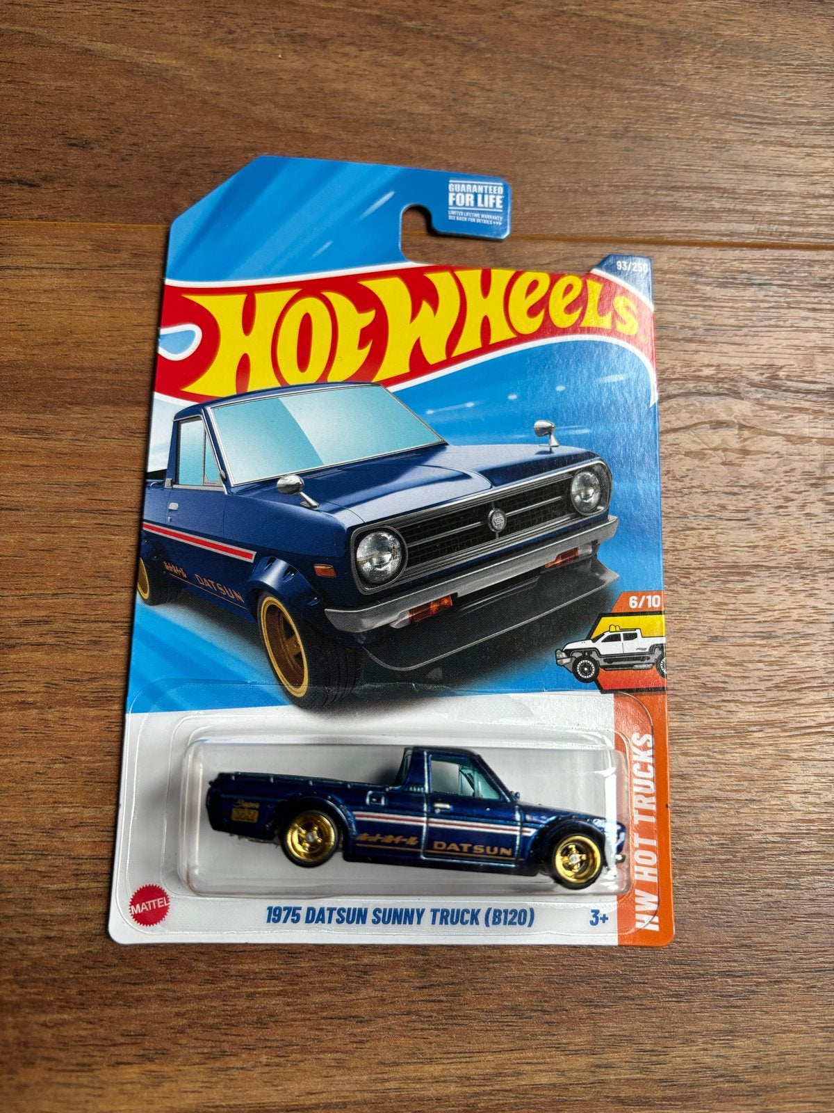 Hot Wheels Super Treasure Hunt 1975 Datsun Sunny Truck, Ophalen of Verzenden, Nieuw, Auto
