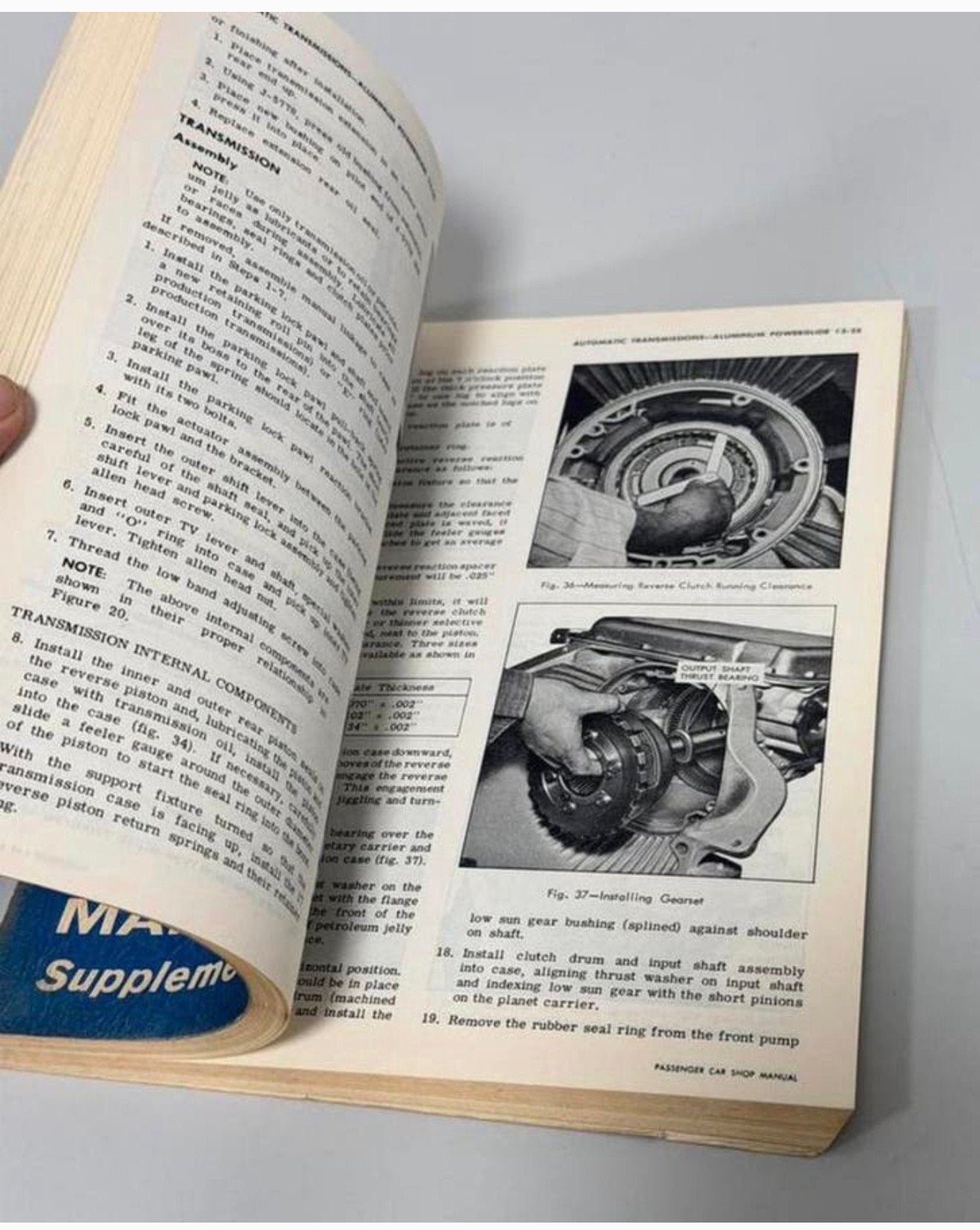 1962 Chevrolet Passenger Car Shop Manual Chevy handleiding, Ophalen of Verzenden