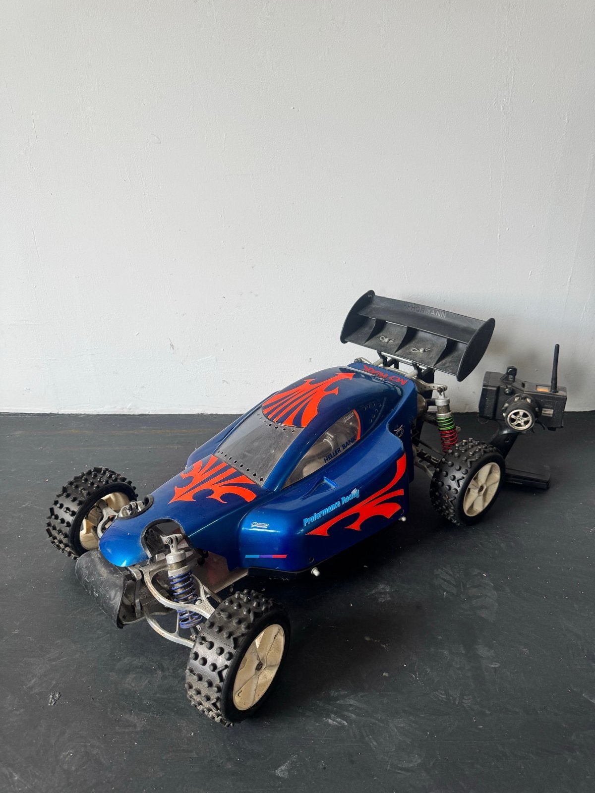 Hormann RC  TK 10 Buggy - Blauw, Gebruikt, Ophalen, Gebruikt, Auto offroad, Nitro