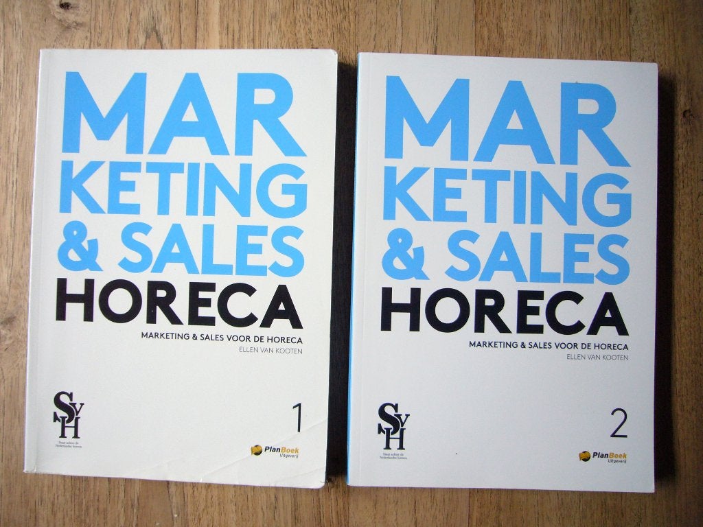 Marketing & Sales HORECA deel 1 - NIEUW, Boeken, Nieuw, Ophalen of Verzenden, MBO, PlanBoek Uitgeverij