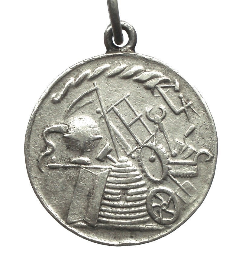 Nederland penning Vereniging voor Nijverheid 1864 (zeldzaam), Postzegels en Munten, Ophalen of Verzenden, Zilver, Nederland