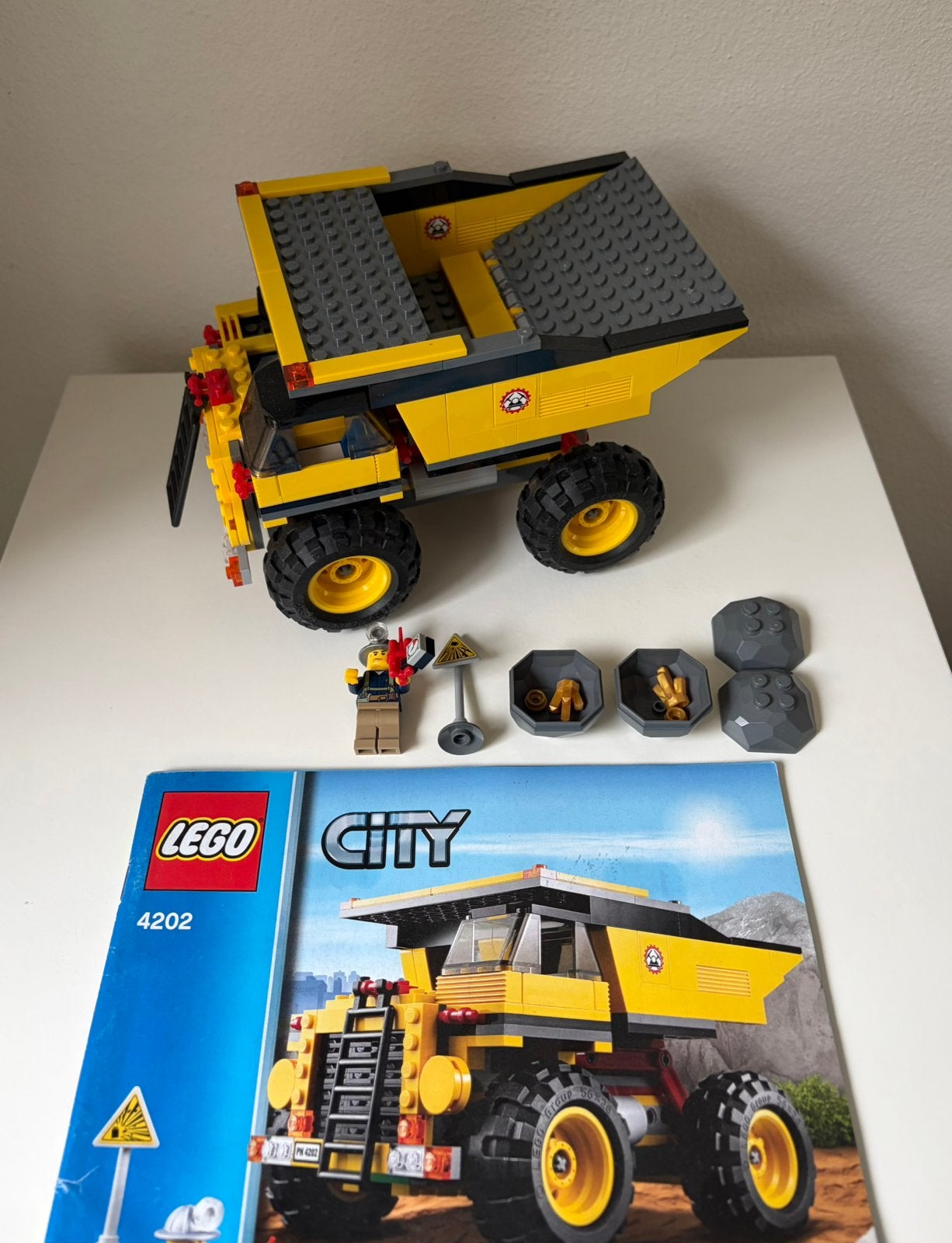 Lego 4202 mining truck set, City, Lego, Ophalen of Verzenden, Zo goed als nieuw