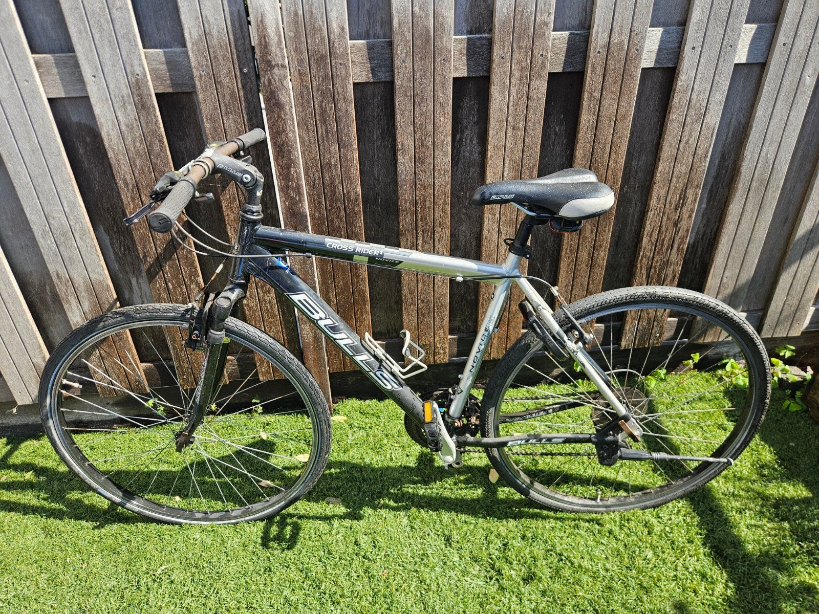 Bulls Cross Rider 54cm - Gebruikte hybride fiets, Gebruikt, Velgrem, 53 tot 57 cm, Ophalen