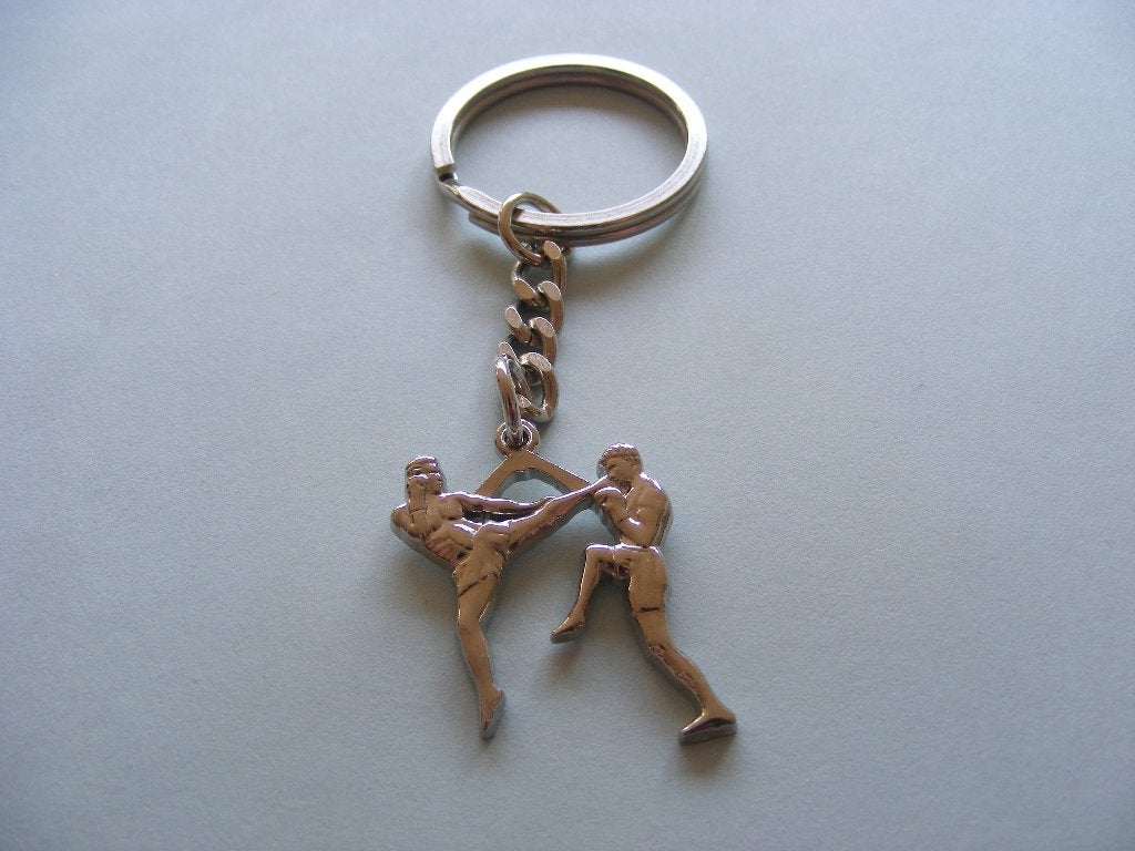 sleutelhanger en ketting kickboksen muay thai thaiboxen, Maat XL, Ophalen of Verzenden, Nieuw, Overige