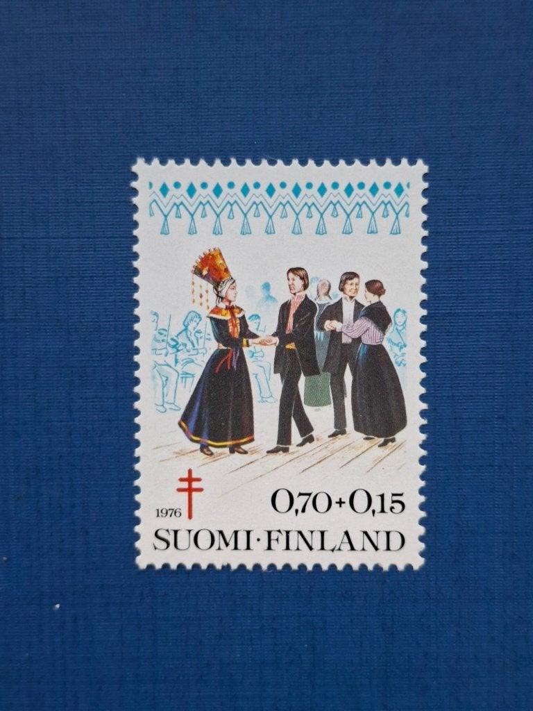 Postzegel Finland 1976 PF zegel Preventie TBC 16-09, Ophalen of Verzenden, Finland, Postfris