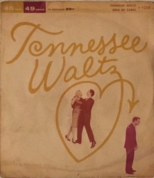 Bell Single : The Cubs , Harvey Leeds – Tennessee Waltz, Gebruikt, Fotohoes, 7 inch, Ophalen of Verzenden