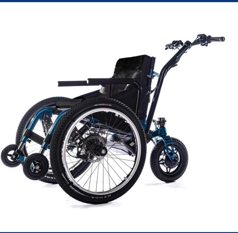 Moutain Trike e-push (off road met elektische ondersteuning), Ophalen, Inklapbaar, Gebruikt, Elektrische rolstoel