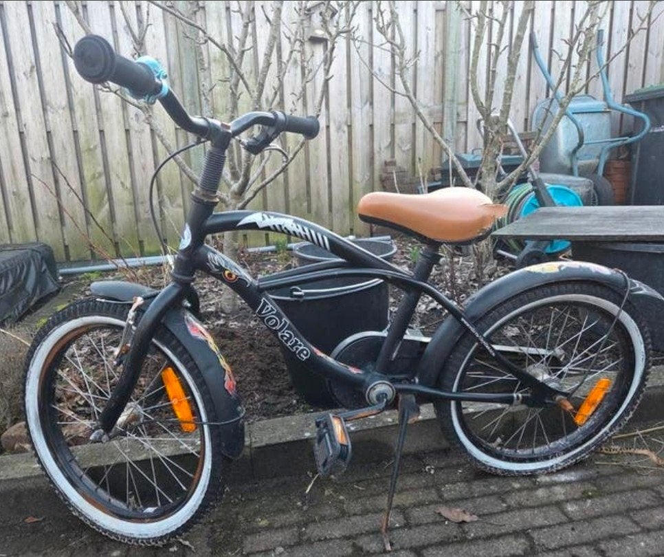 Volare kinderfiets 18 inch - opknapper, Ophalen, Gebruikt, Terugtraprem, Volare