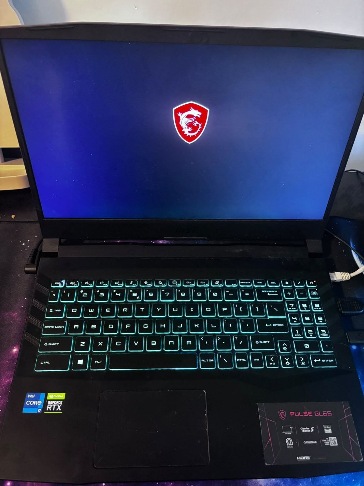 Gaming Laptop: i7, 16GB RAM, 1TB opslag, RTX 3060, Met videokaart, 2 tot 3 Ghz, Ophalen of Verzenden, Zo goed als nieuw