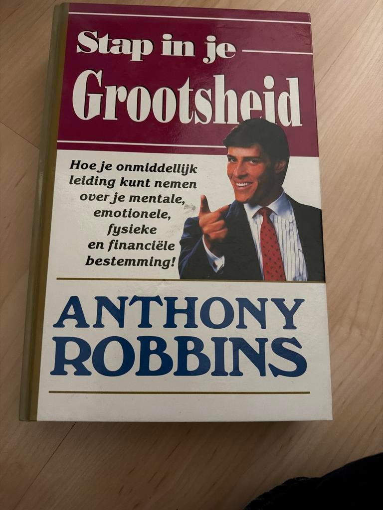Stap in je Grootheid - Anthony Robbins, Boeken, Ophalen of Verzenden, Gelezen
