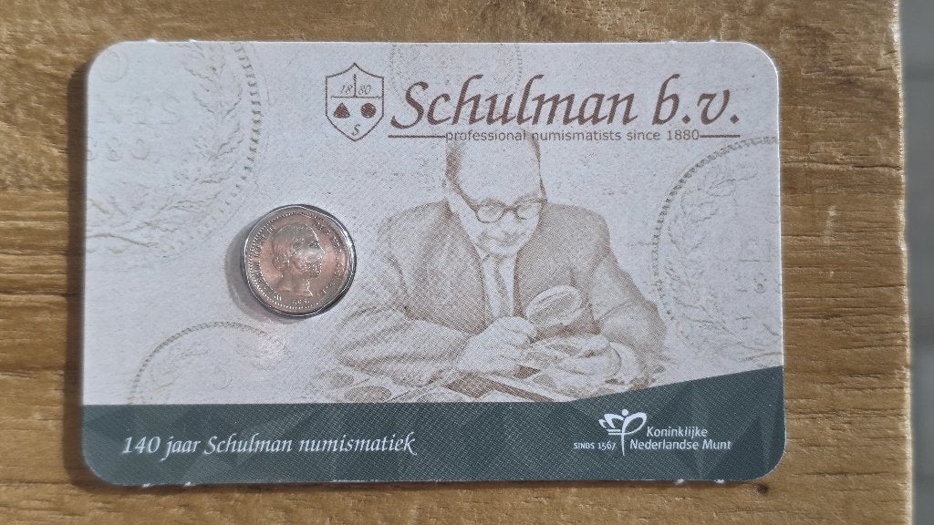 KNM 140 jaar Schulman Numismatiek, Ophalen of Verzenden, Koningin Beatrix, 10 cent