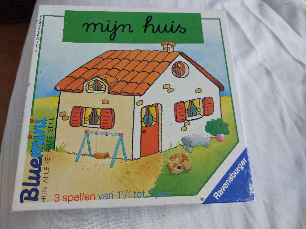 mijn huis, Ravensburger Bluemini 3 spellen 1,5 tot 3 jaar, Ophalen of Verzenden