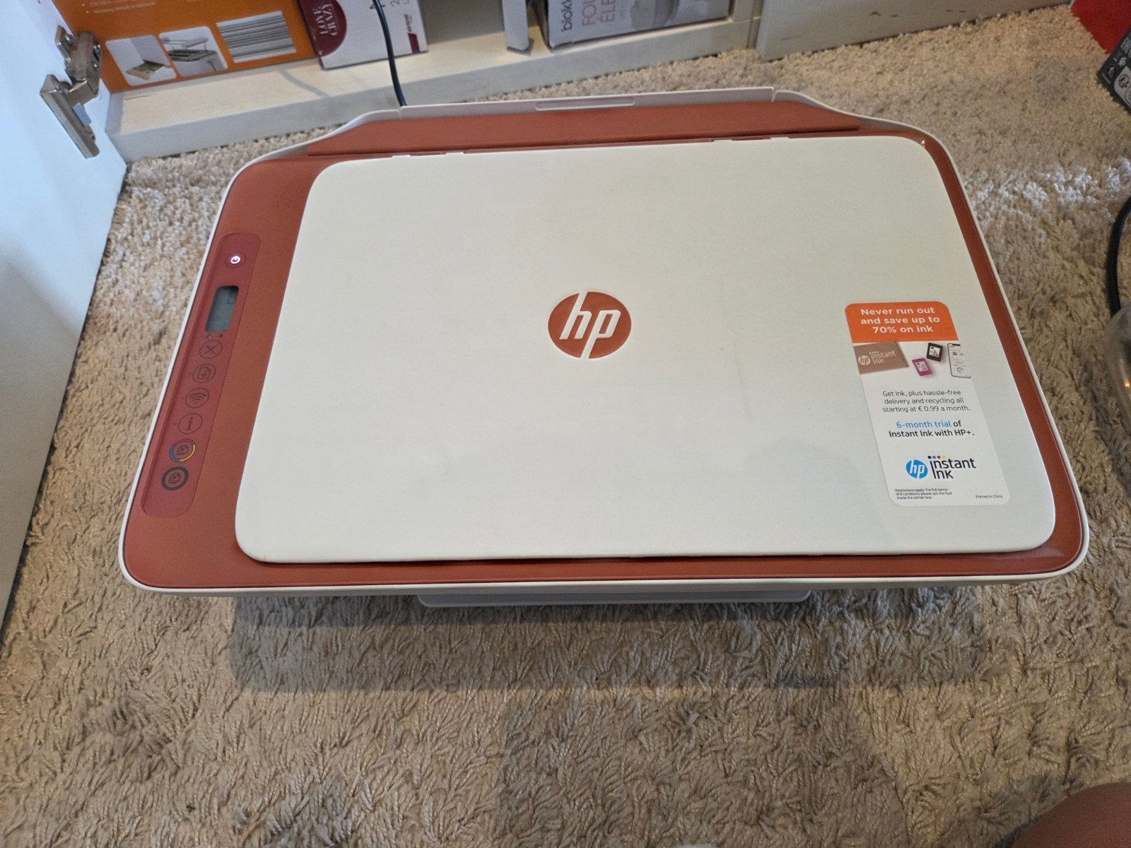 HP DeskJet 2700e All-in-One Printer - Zo goed als nieuw, Computers en Software, Printers, Ophalen, Kleur printen, Inkjetprinter