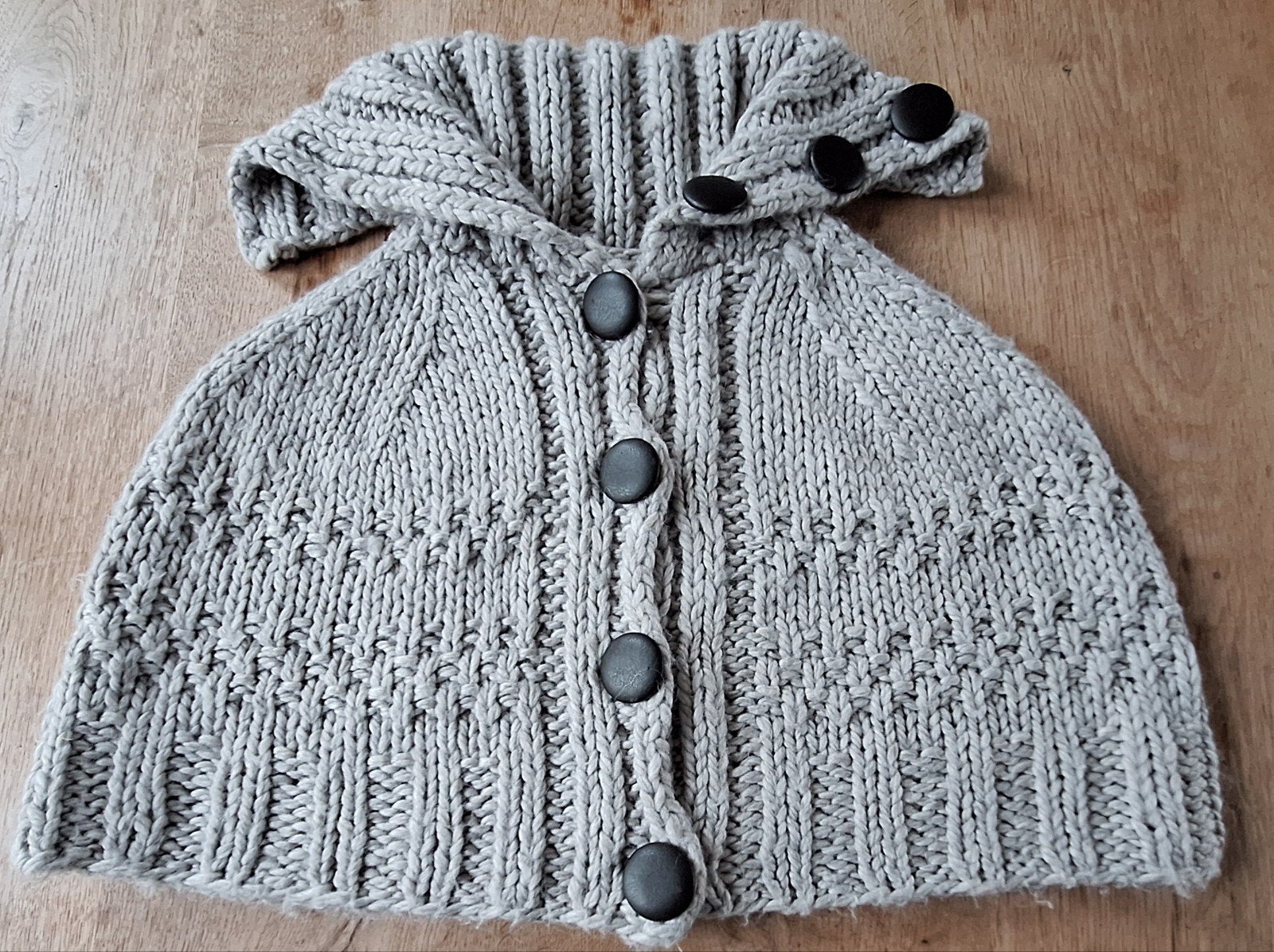 ICHI gebreide poncho/cape., ICHII, Ophalen of Verzenden