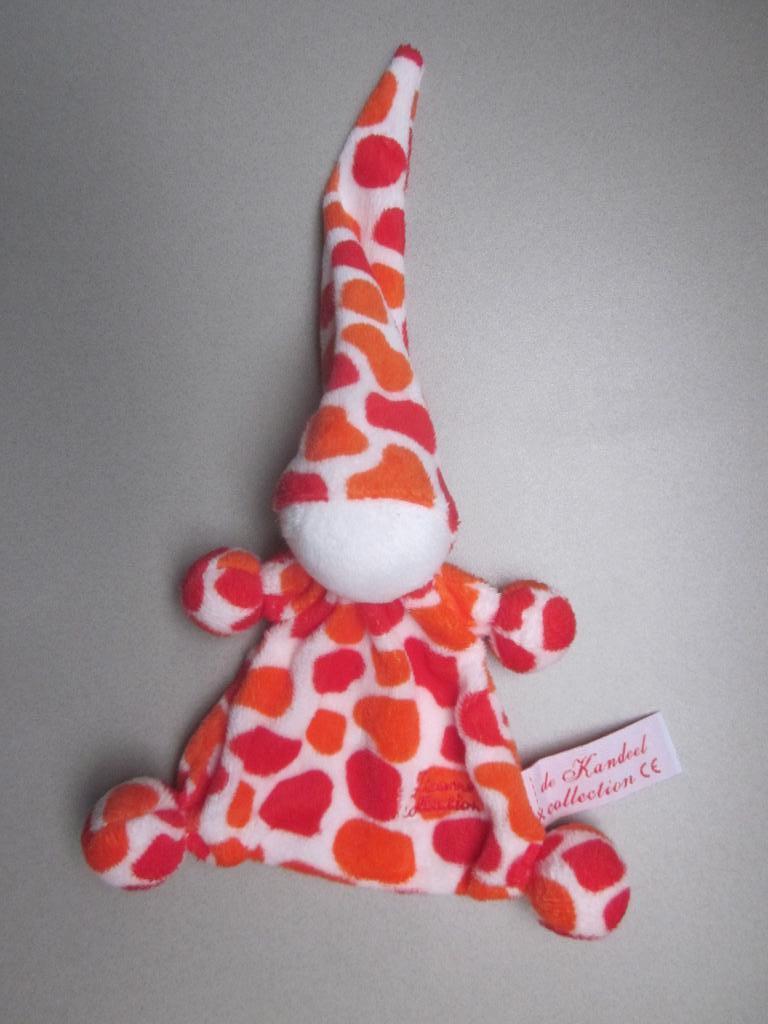 Tiamo de Kandeel Collection wit-rood-oranje pluche popje, Overige karakters, Overige typen, Nieuw, Ophalen of Verzenden