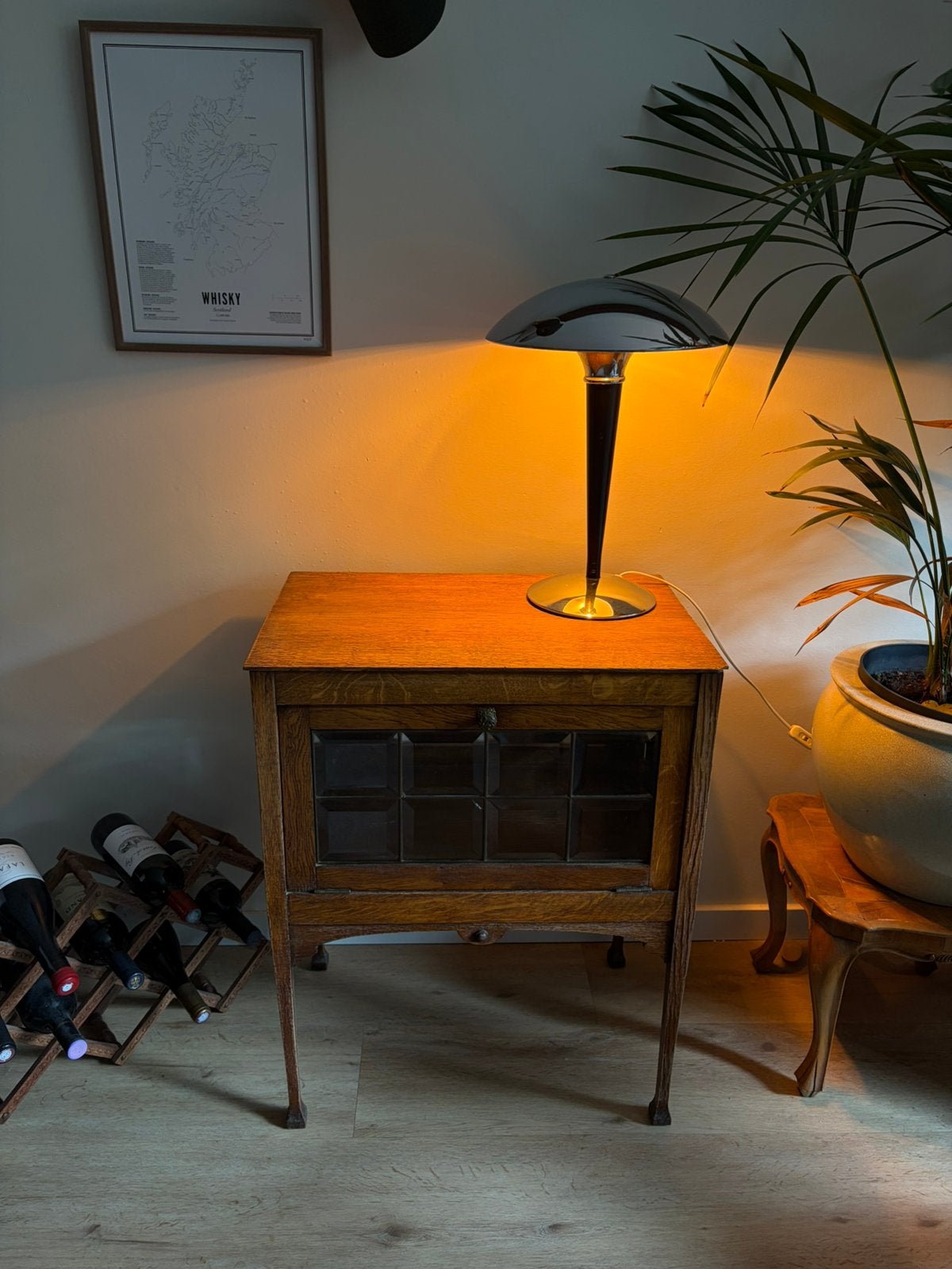 Original vintage kastje, Ophalen, Zo goed als nieuw, 45 tot 65 cm, 70 cm of meer