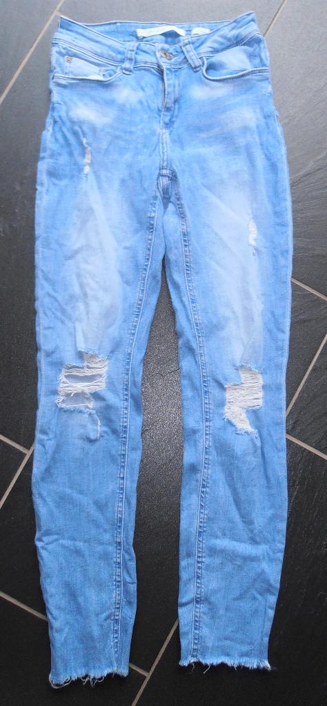 spijkerbroek maat S, Kleding | Dames, Blauw, Ophalen of Verzenden, Maat 36 (S), Lang