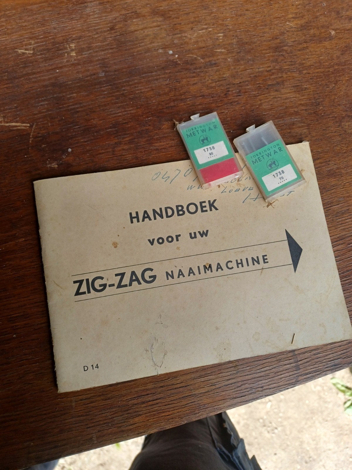 Vintage Naaimachine met Kast, Ophalen