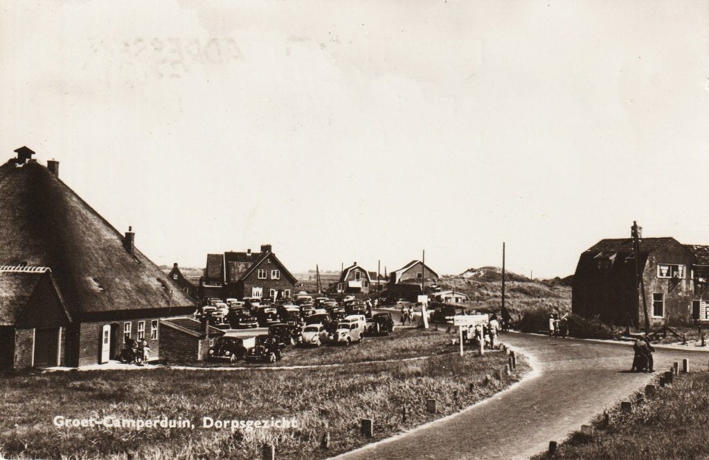 Groet - Camperduin - Dorpsgezicht, Verzenden, 1960 tot 1980, Gelopen, Noord-Holland