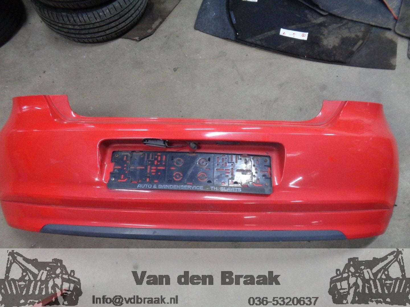 Volkswagen Polo 2009-2014 Achterbumper, Gebruikt, -, Volkswagen, Herkomst onderdeel bekend