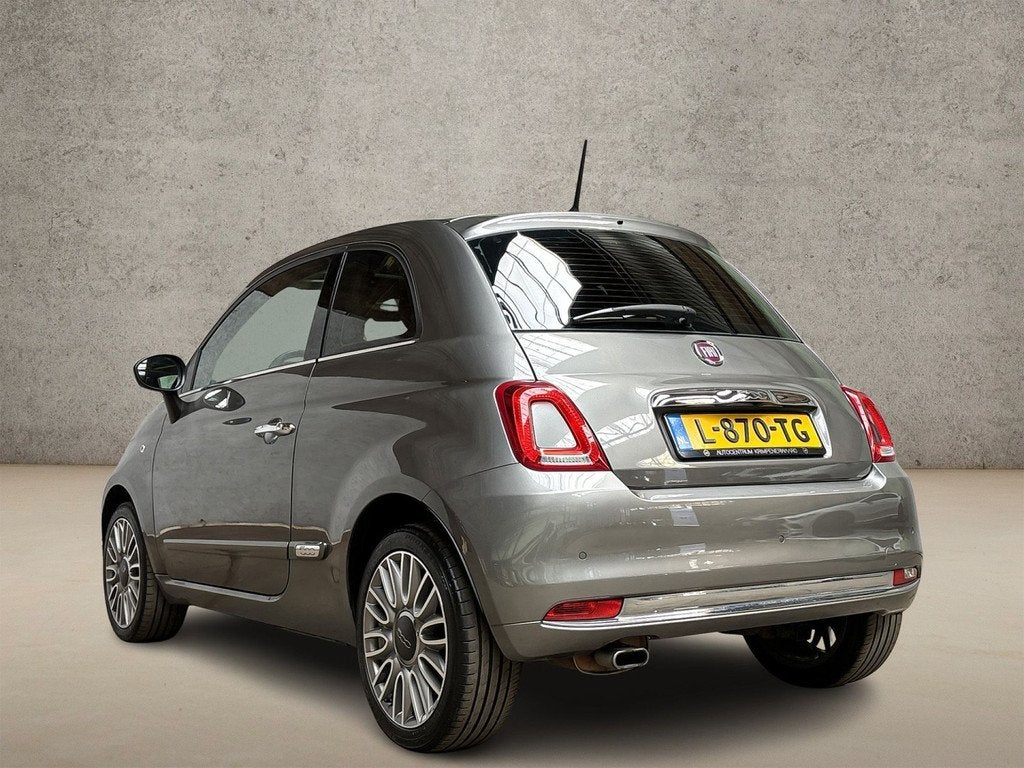 Fiat 500 1.2 Lounge (PANORAMADAK, GROOT SCHERM, GETINT GLAS,, Auto's, Fiat, Voorwielaandrijving, 12 maanden, Stof, Gebruikt