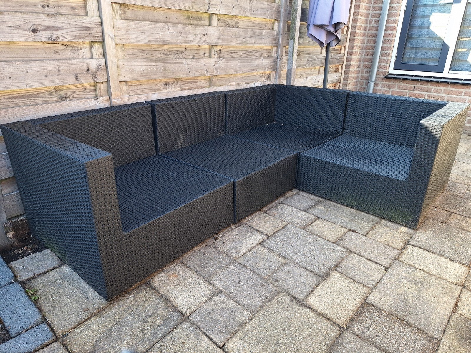 Loungeset, Tuin en Terras, Tuinsets en Loungesets, Ophalen, Gebruikt