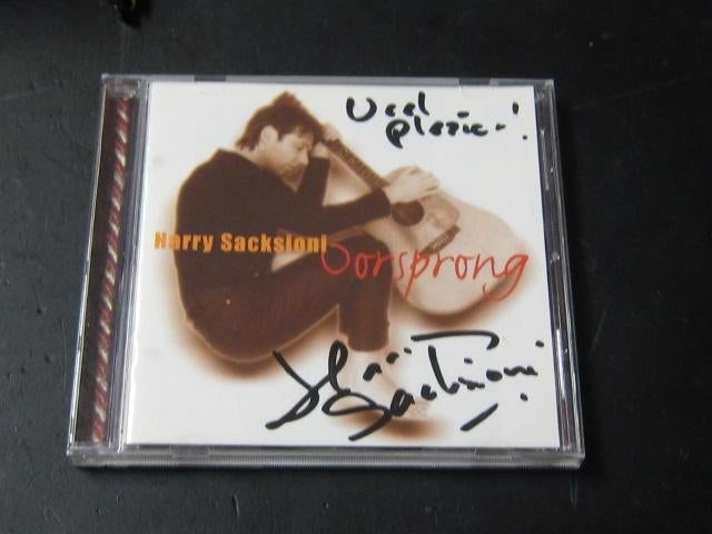 Harry  Sacksioni - 7 x cd's - gesigneerd, Ophalen of Verzenden, Zo goed als nieuw