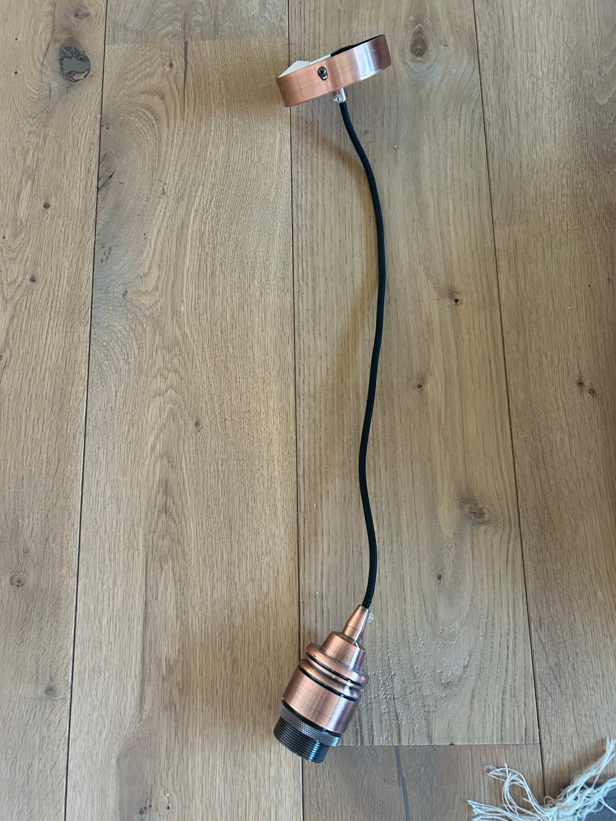 Pendel hanglamp - rose, Ophalen, Nieuw, Metaal