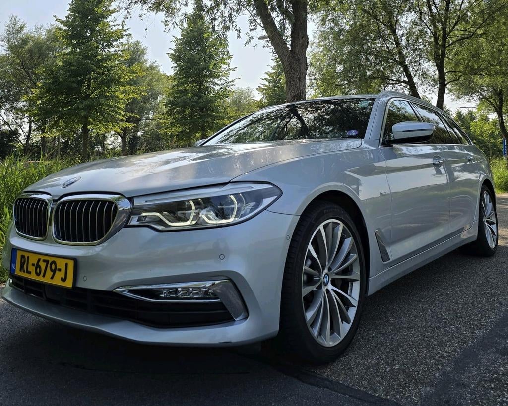 BMW 5-Serie 530i 252pk Xdrive Aut. 2018 Grijs, Auto's, BMW, 1998 cc, 15 km/l, 1670 kg, 4 cilinders