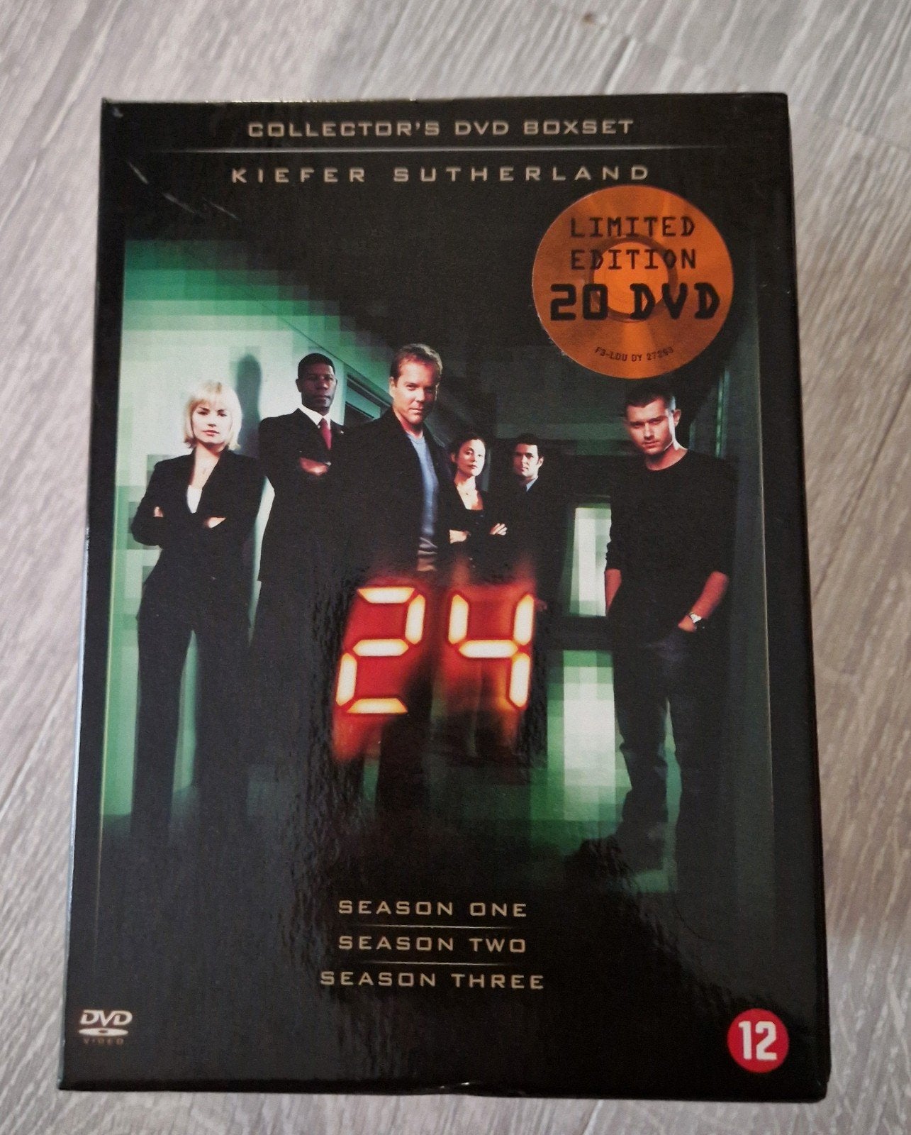 24 Seizoen 1-3 DVD Boxset - Limited Edition, Speciale editie, Seizoen 1, Nederlands, Ophalen of Verzenden