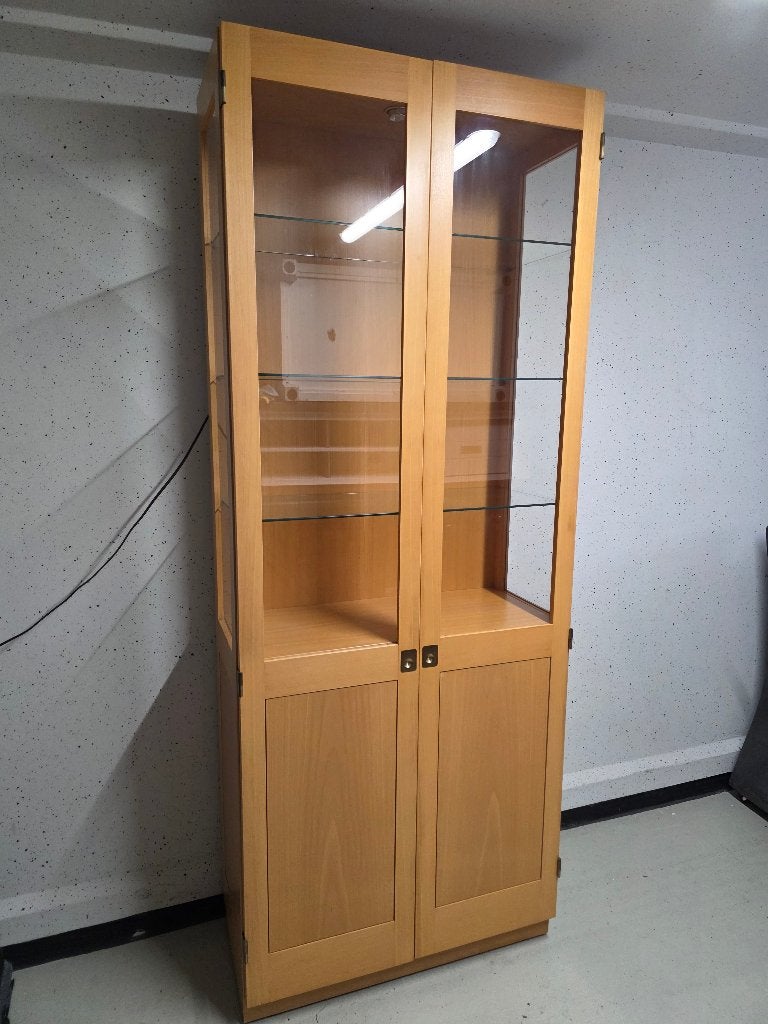 Karl Andersson KA72 Vitrinekast | Göran Malmvall | €475, Huis en Inrichting, Ophalen, Glas, Met deur(en), 200 cm of meer
