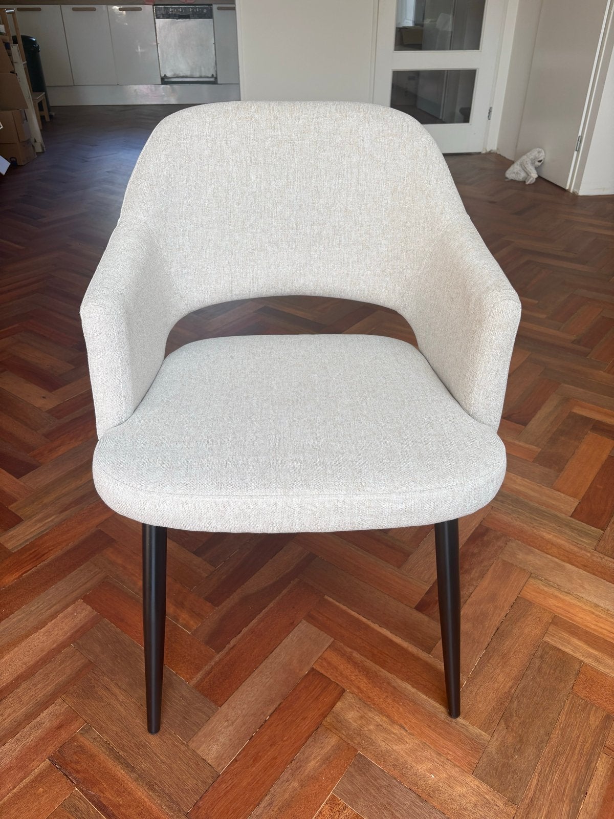 Nieuwe beige stoelen - Ongebruikt, Ophalen, Overige kleuren, Nieuw, Eén
