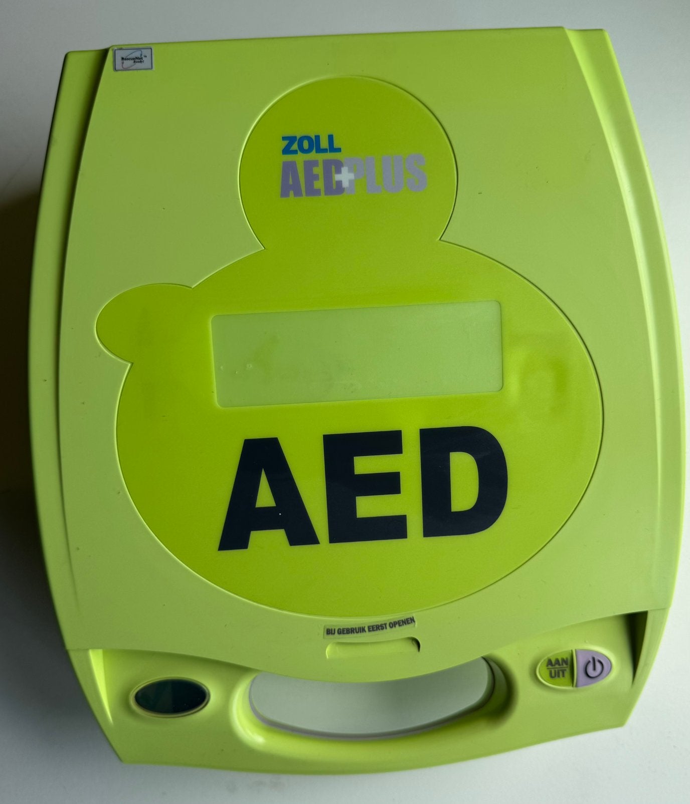 ZOLL AED plus elektroden 2029 - batterij nieuw - safeset, Diversen, Verpleegmiddelen, Ophalen of Verzenden, Zo goed als nieuw