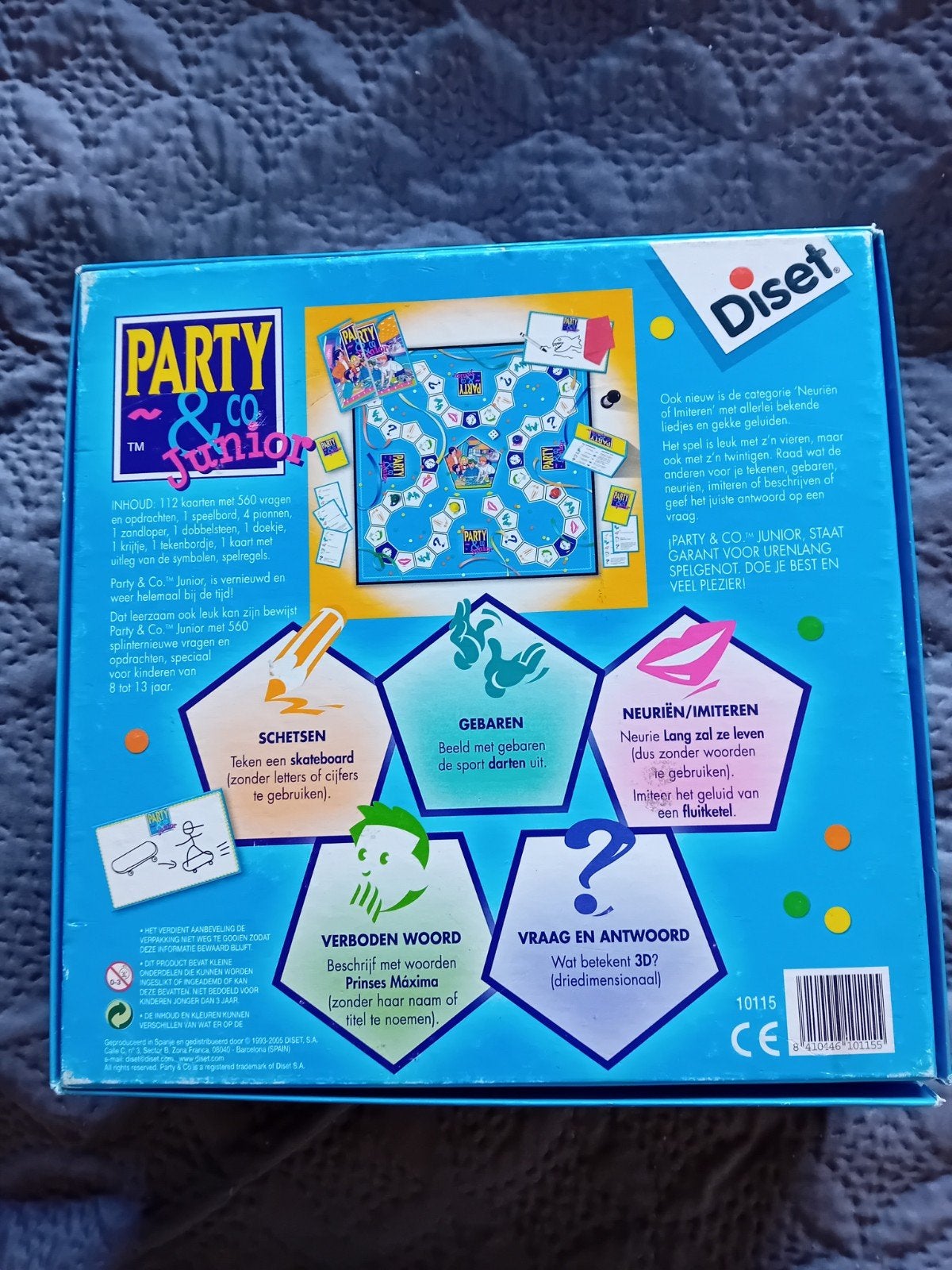 Party & Co Junior - Gezinsspel., Ophalen of Verzenden, Gebruikt, Diset