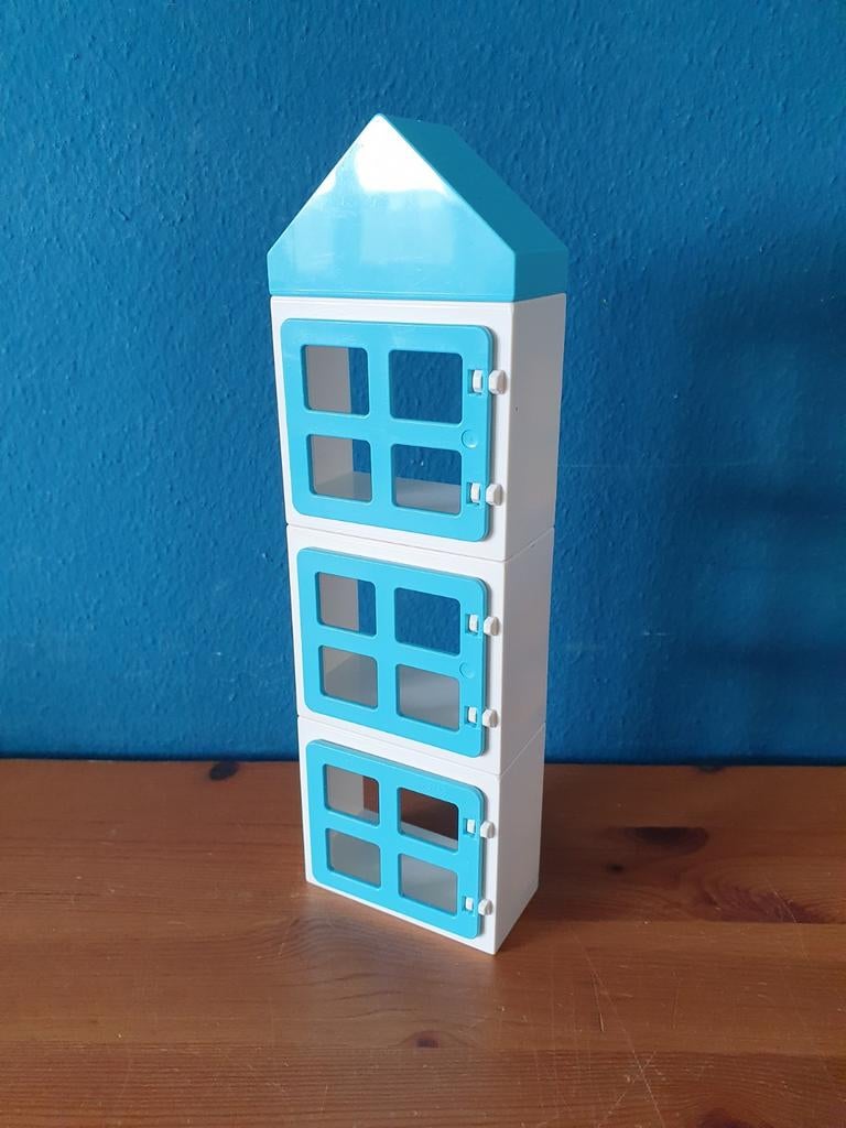 Duplo lego ramen huis dak wit azuur samen €2, Ophalen of Verzenden, Zo goed als nieuw, Duplo