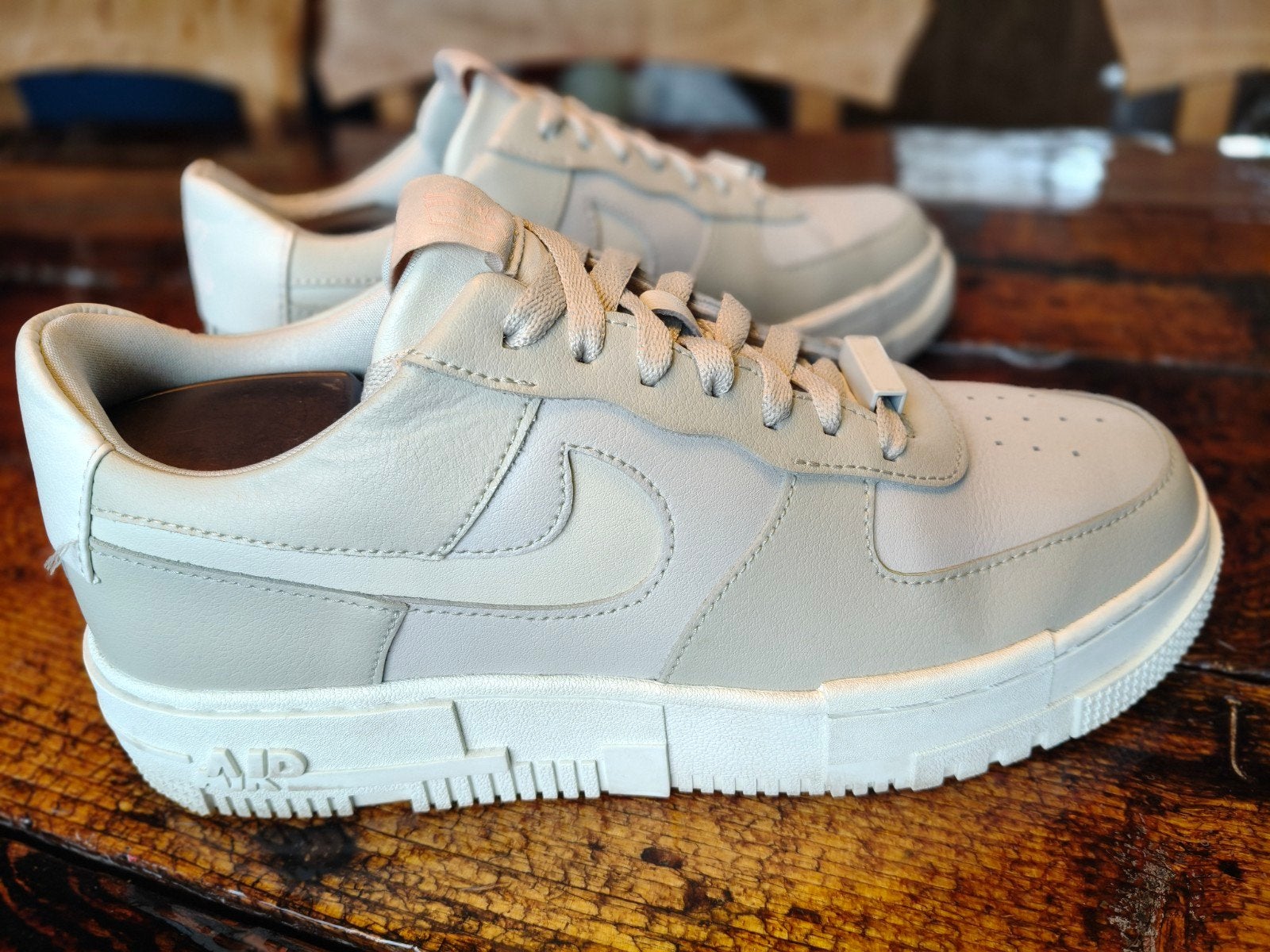 Zeldzame Nike Air Force 1 Low Pixel maat 42, Wit, Ophalen of Verzenden, Nike airforce, Sneakers of Gympen