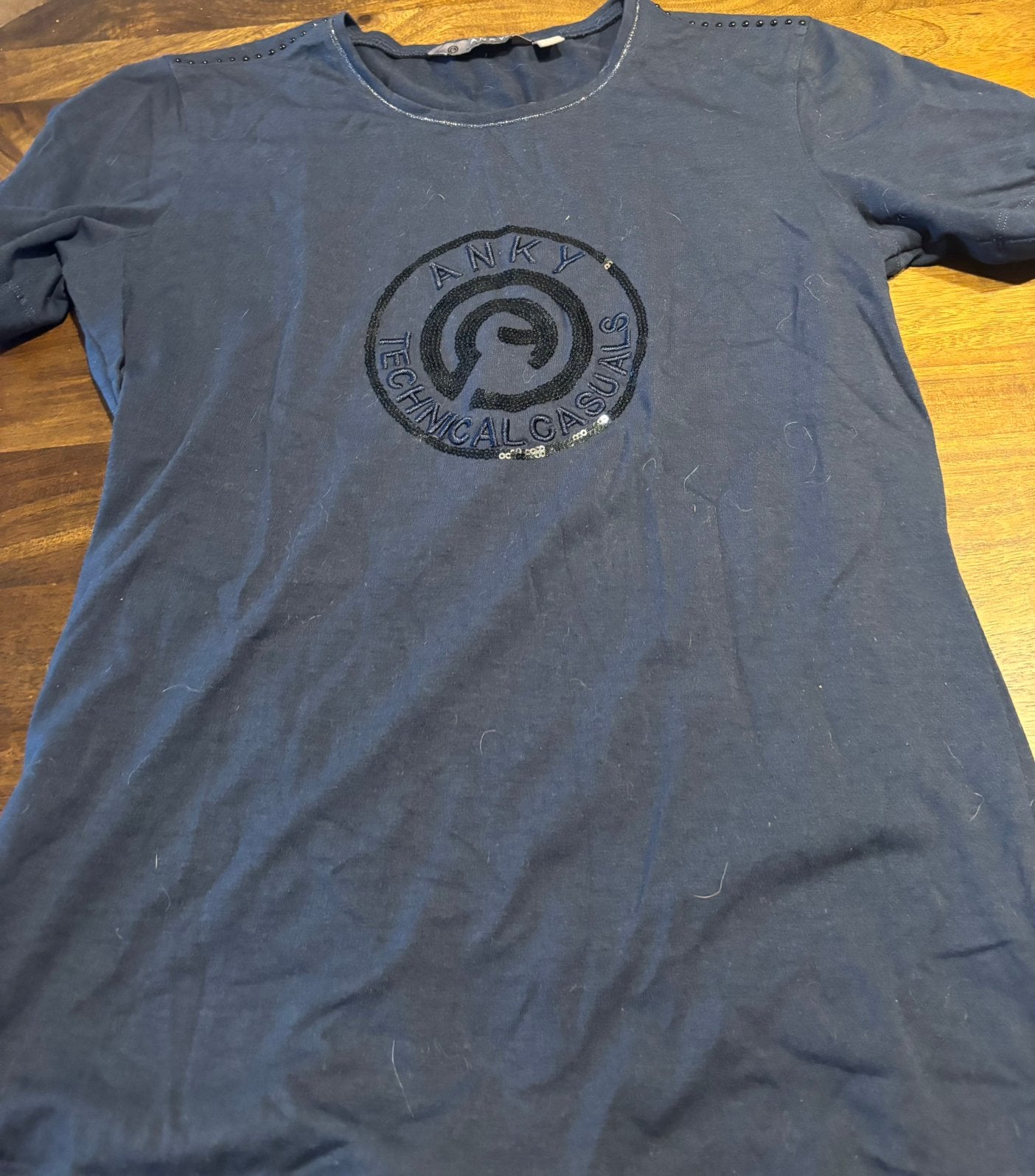Anky shirt, Dieren en Toebehoren, Blauw, Verzenden, Zo goed als nieuw, Bovenkleding