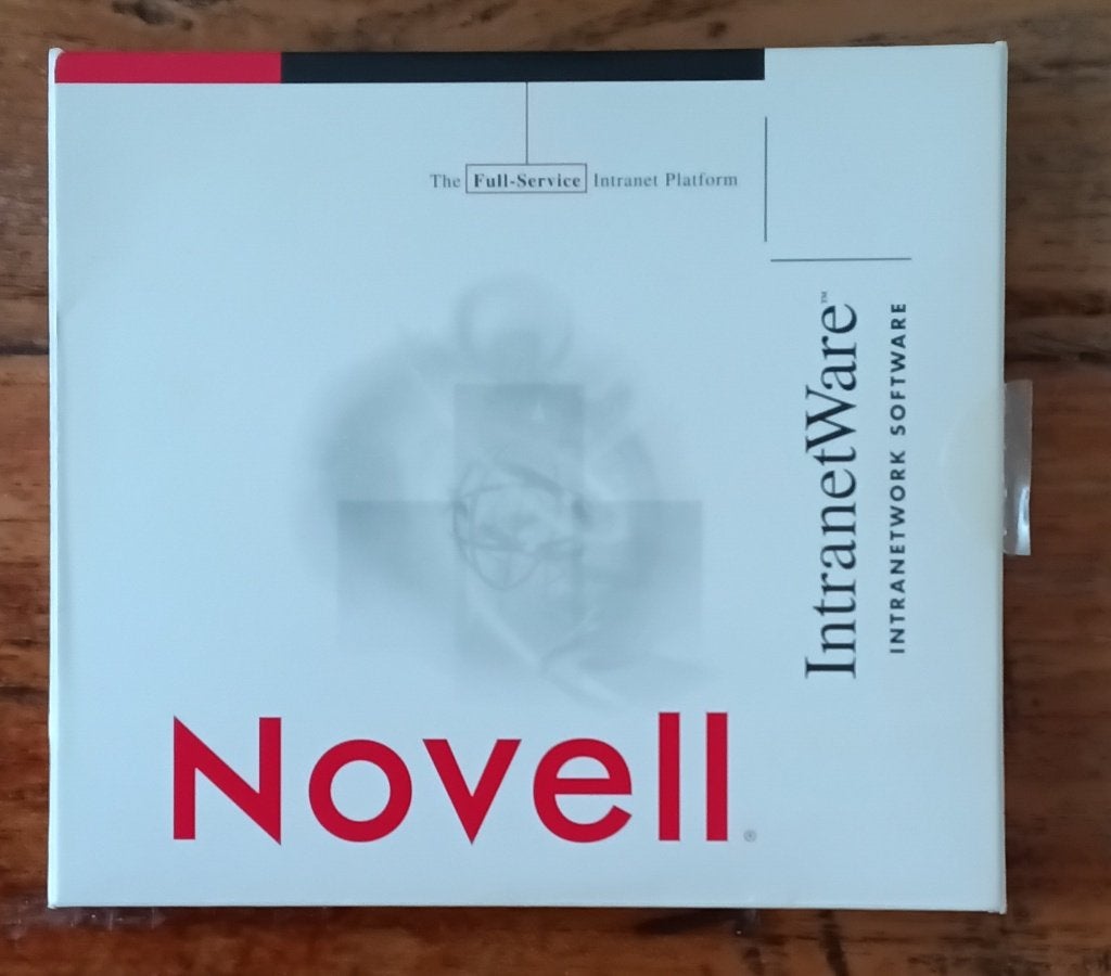 Novell 4.1 file server software + handboek, Ophalen of Verzenden, Overige merken