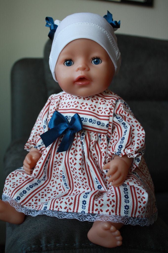 poppenkleertjes 43 cm past baby born no 9, Ophalen of Verzenden, Nieuw, Babypop